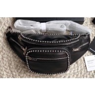 Alexander Wang Attica Fanny Pack Medium Bag Ballchain Black 2019
