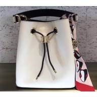 Bvlgari B.zero1 Bucket Bag White/Black 2019