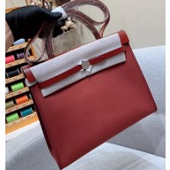 Hermes Herbag Zip 31 Bag in Original Quality Red