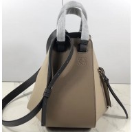 Loewe Classic Calf Hammock Small Bag Coffee/Beige/Black