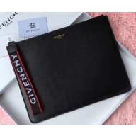 Givenchy Calfskin Large Pouch Clutch Bag 24