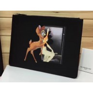 Givenchy Calfskin Large Pouch Clutch Bag 06