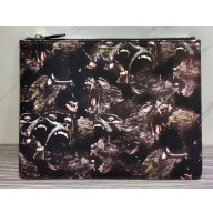 Givenchy Calfskin Large Pouch Clutch Bag 09