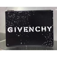 Givenchy Calfskin Large Pouch Clutch Bag 12