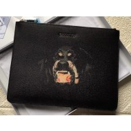 Givenchy Calfskin Large Pouch Clutch Bag 16