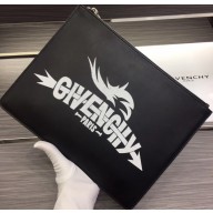 Givenchy Calfskin Large Pouch Clutch Bag 31