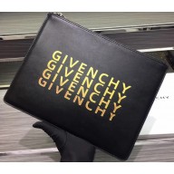 Givenchy Calfskin Large Pouch Clutch Bag 29