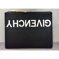 Givenchy Calfskin Large Pouch Clutch Bag 27