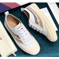 Bally Super Smash Low-top Sneakers White/Gold/Silver
