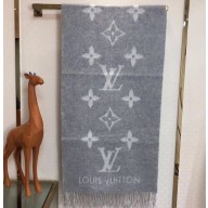 Louis Vuitton Reykjavik Scarf 185x45cm Gray
