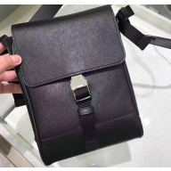 Prada Saffiano Leather Shoulder Bag 2VD019 Black 2019
