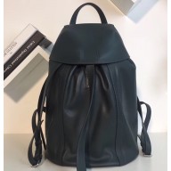Loewe Nappa Calf Rucksack Small Backpack Bag Dark Green