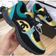 Chanel CC Logo Leather Sneakers G34360 04