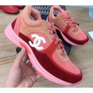 Chanel CC Logo Leather Sneakers G34360 05