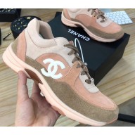 Chanel CC Logo Leather Sneakers G34360 07