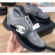 Chanel CC Logo Leather Sneakers G34360 08