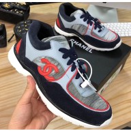 Chanel CC Logo Leather Sneakers G34360 10