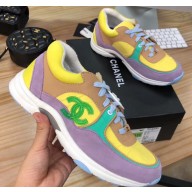 Chanel CC Logo Leather Sneakers G34360 17