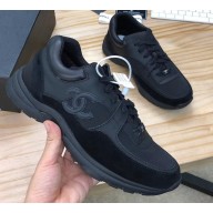 Chanel CC Logo Leather Sneakers G34360 23