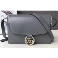 Gucci Framed Torchon Double G Small Leather Shoulder Bag 589474 Gary 2019