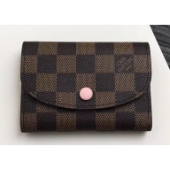 Louis Vuitton Rosalie Coin Purse Damier Ebene Canvas N64423