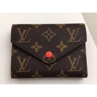 Louis Vuitton Victorine Wallet Monogram Canvas Orange