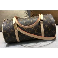 Louis Vuitton Round Drum Monogram Canvas Papillon NM Bag M40711