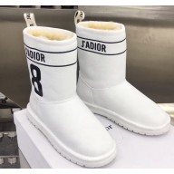 Dior J'adior 8 Snow Boots White 2019