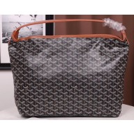 Goyard Fidji Shoulder Hobo Bag Brown