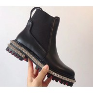 Christian Louboutin By the River Ankle Boots Black 2019