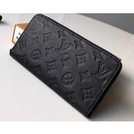 Louis Vuitton Zippy Wallet Monogram Black