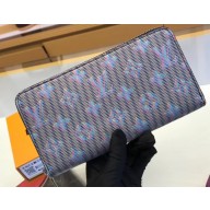 Louis Vuitton Zippy Wallet M68662 Monogram LV Pop Blue