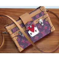 Louis Vuitton Petite Malle Bag Monogram LV Pop Pink M55468 2019