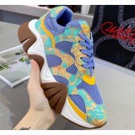 Versace Squalo Women/Men Sneakers Sky Blue 2019