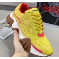 Versace Squalo Women/Men Sneakers Yellow 2019