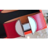 Hermes 2002 Narrow Bracelet Red