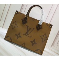 Louis Vuitton Monogram Giant Canvas Onthego Tote Small Bag M44577 2019