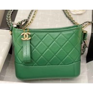 Chanel Gabrielle Small Hobo Bag A91810 Green 2019