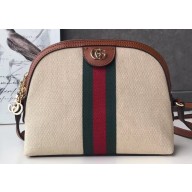 Gucci Web Ophidia Vintage Canvas Small Shoulder Bag 499621