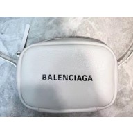 Balenciaga Calfskin Everyday Camera XS Bag White