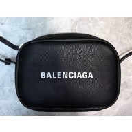 Balenciaga Calfskin Everyday Camera XS Bag Black