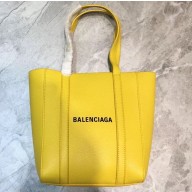 Balenciaga Everyday Mini Shopping Tote XXS Bag Yellow