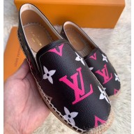 Louis Vuitton Monogram Espadrilles Black/Multicolor 2019
