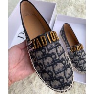 Dior Oblique J'adior Espadrilles Blue 2019
