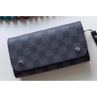 Louis Vuitton Kasai Clutch Bag M58080 Damier Graphite Canvas