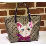 Gucci Children's GG Supreme Tote Bag 410812 Print 07