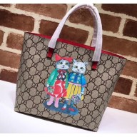 Gucci Children's GG Supreme Tote Bag 410812 Print 09