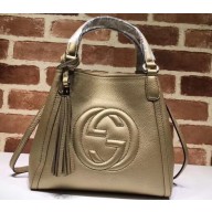 Gucci Soho Leather Shoulder Small Bag 336751 Gold
