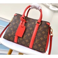 Louis Vuitton Monogram Canvas Soufflot BB Bag M44815 Red 2020