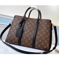 Louis Vuitton Monogram Canvas Soufflot MM Bag M44816 Black 2020
